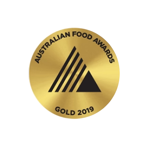 Australian Food Awards 2019 Gold  Badge 